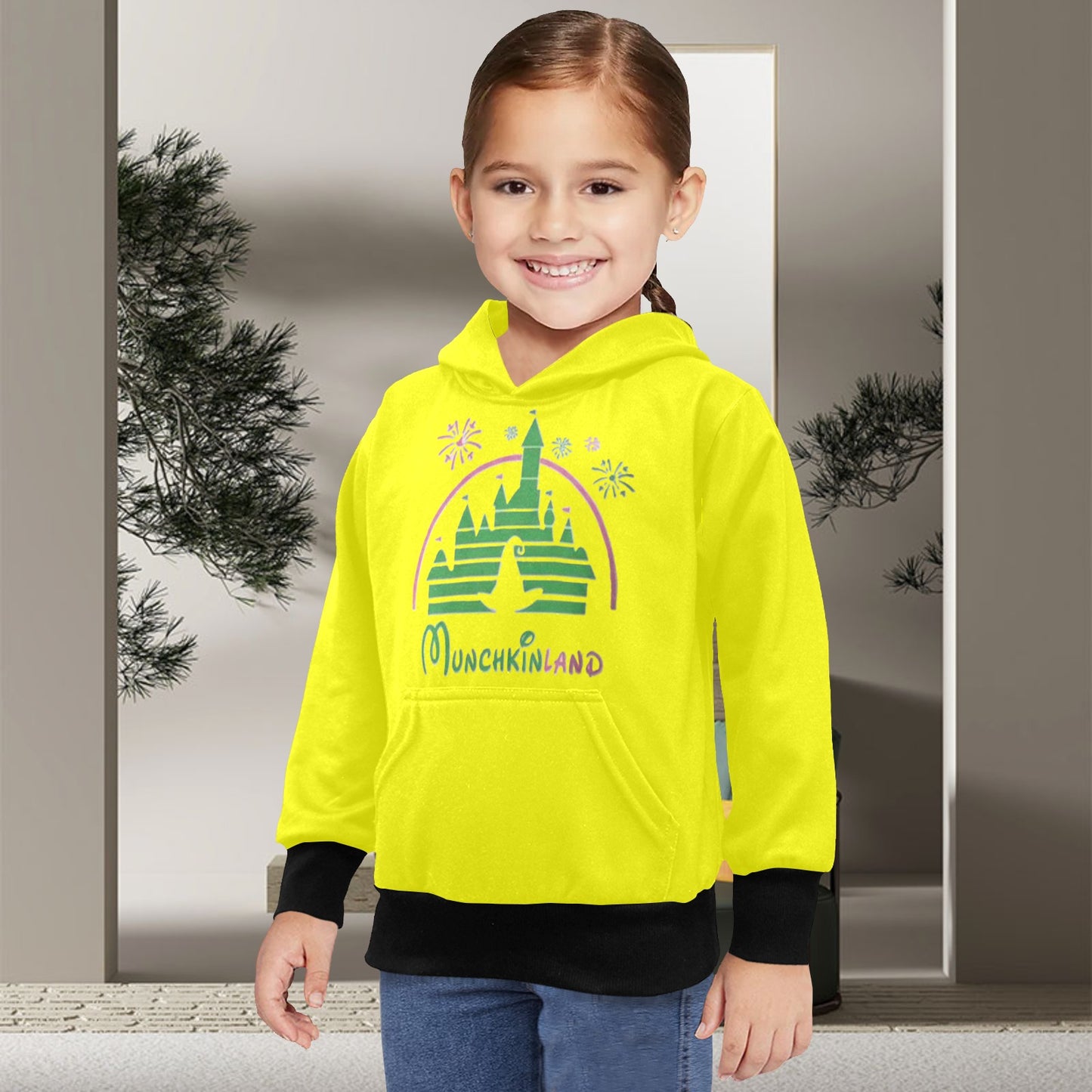 EXCLUSIVE DESIGNS: WICKED - Munchkinland - Little Girls' Long Sleeve Hoodie