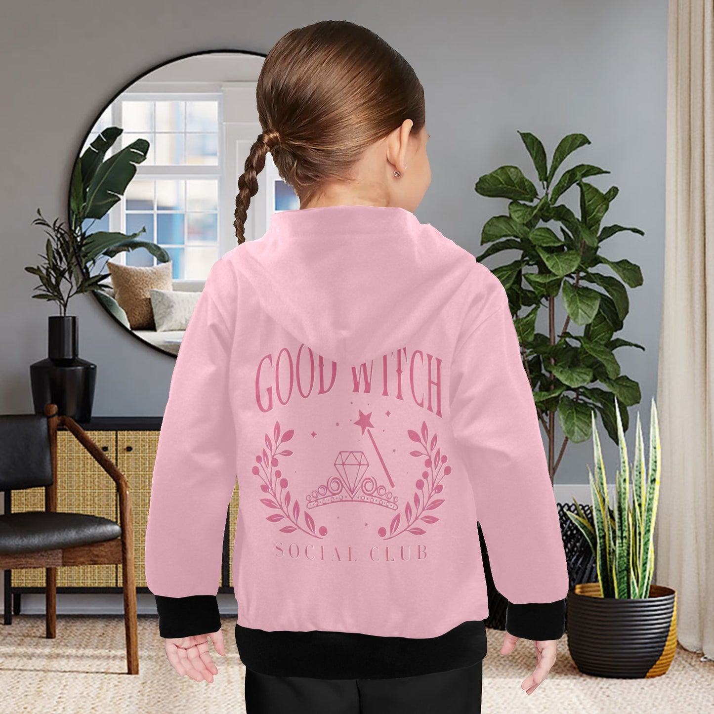 EXCLUSIVE DESIGNS: WICKED - Munchkinland - Little Girls' Long Sleeve Hoodie