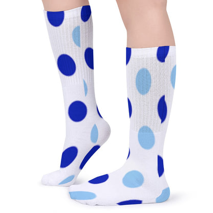 The Viral - POLKA DOT BREATHABLE STOCKINGS — PACK OF 5 (SAME PATTERN)
