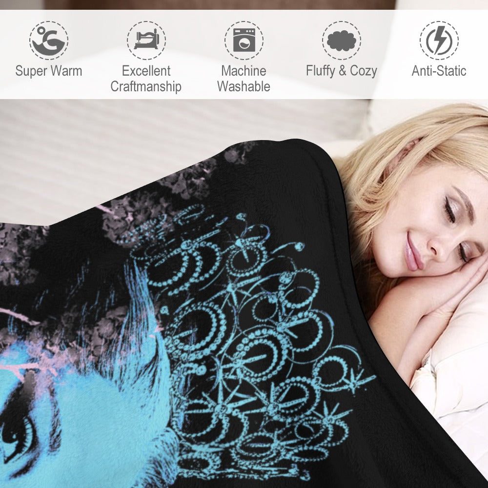 “Exclusive WICKED Flannel Blanket – Ultra‑Soft Magic in Multiple Designs & Sizes”