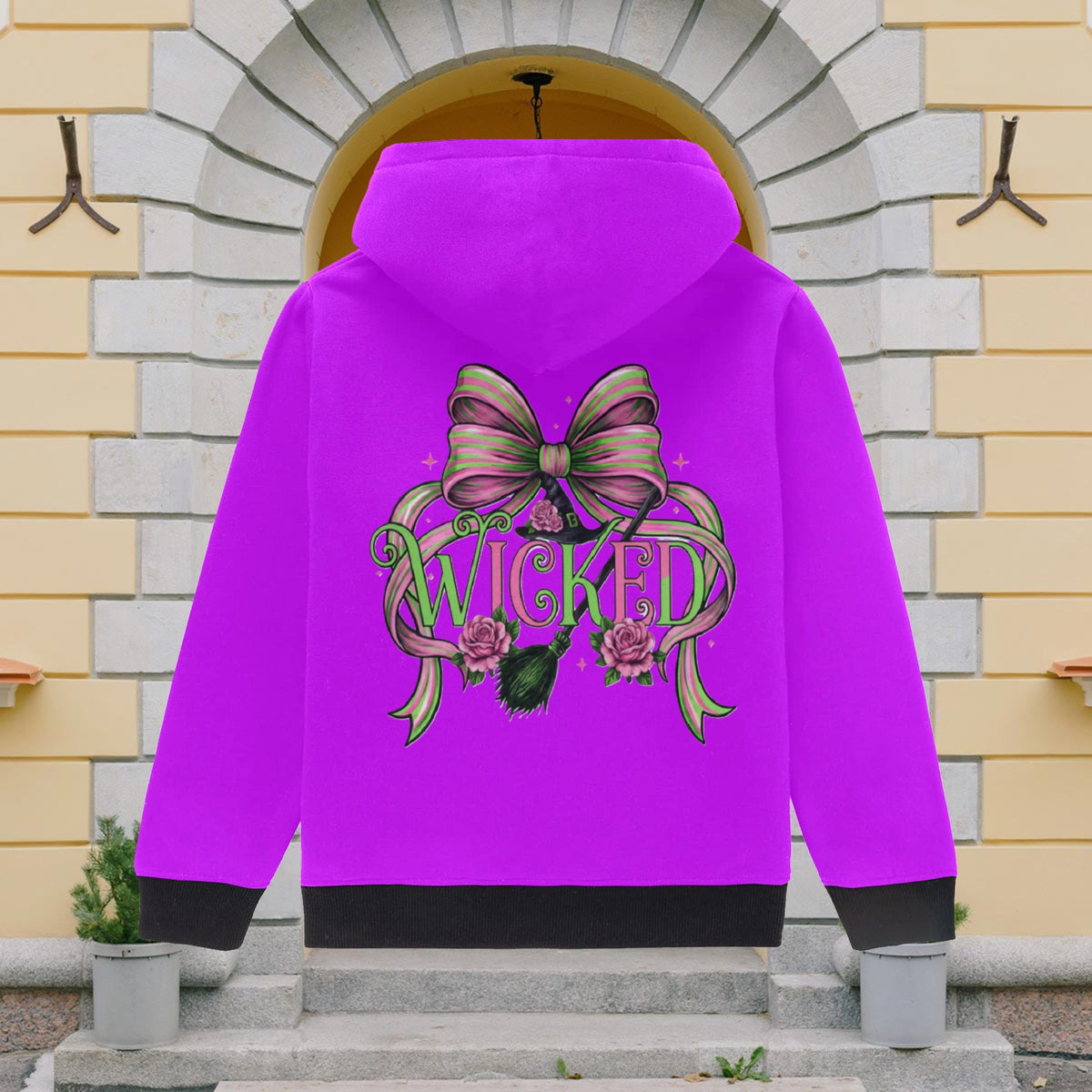 EXCLUSIVE DESIGNS: WICKED - Little Girls' Long Sleeve Hoodies