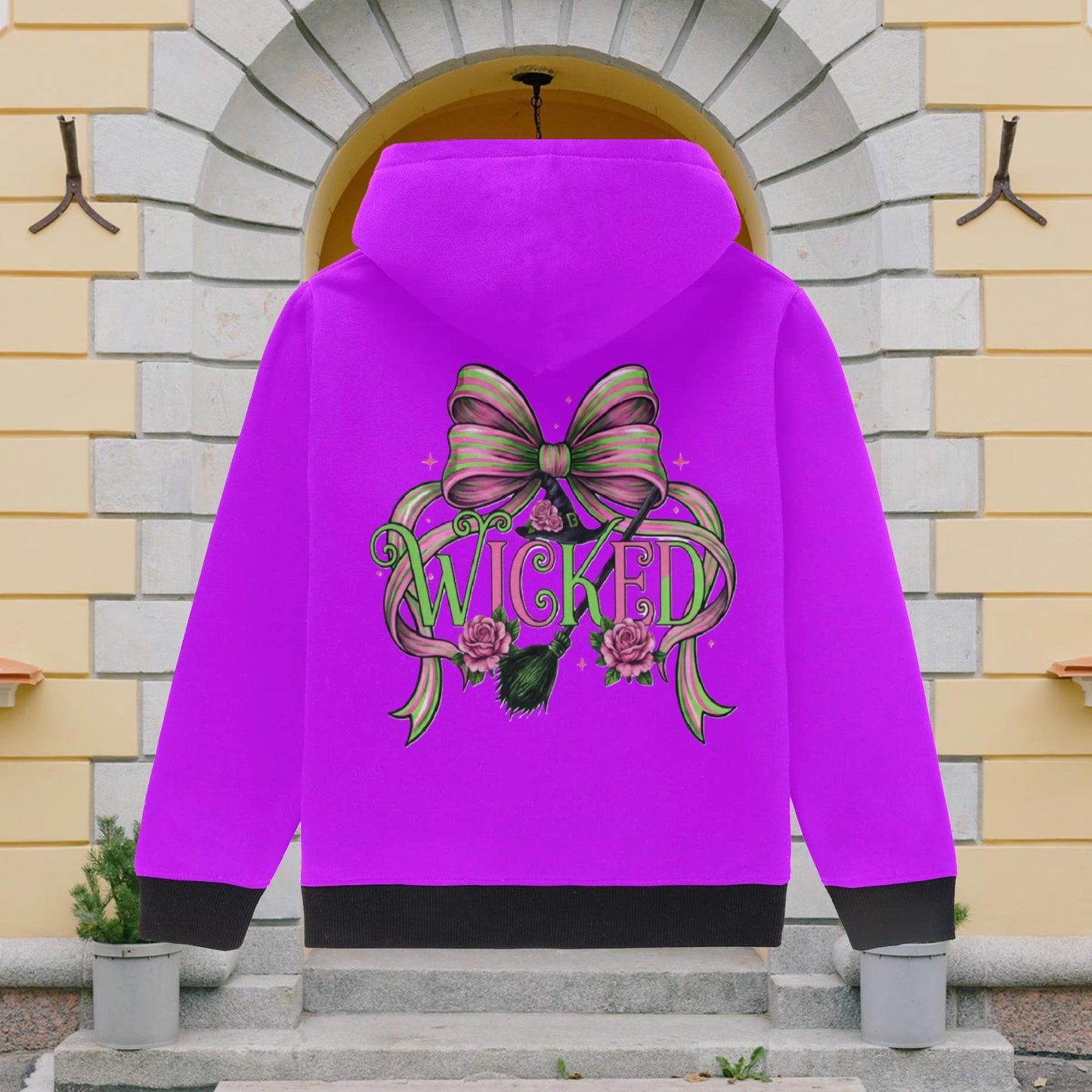 EXCLUSIVE DESIGNS: WICKED - Little Girls' Long Sleeve Hoodies