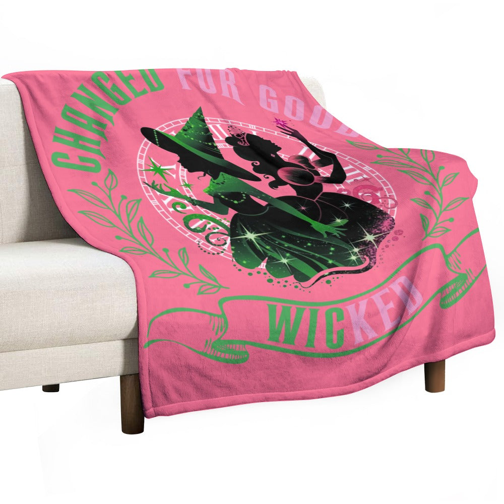 “Exclusive Wicked Flannel Blanket – Ultra‑Soft Magic in Multiple Designs & Sizes”