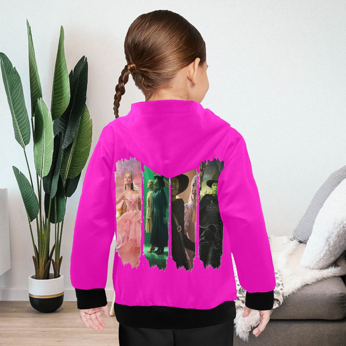 EXCLUSIVE DESIGNS: WICKED - Little Girls' Long Sleeve Hoodies