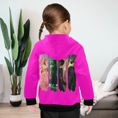 EXCLUSIVE DESIGNS: WICKED - Little Girls' Long Sleeve Hoodies