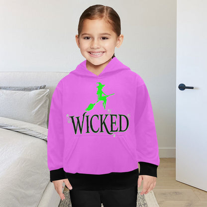 EXCLUSIVE DESIGNS: WICKED -  Little Girls' Long Sleeve Hoodie