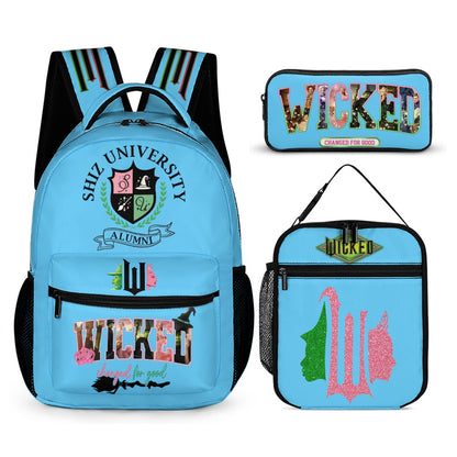 “Exclusive Wicked Backpack Bundle – Shiz University 3‑Piece Magic Set” BACKPACK BUNDLE SETS