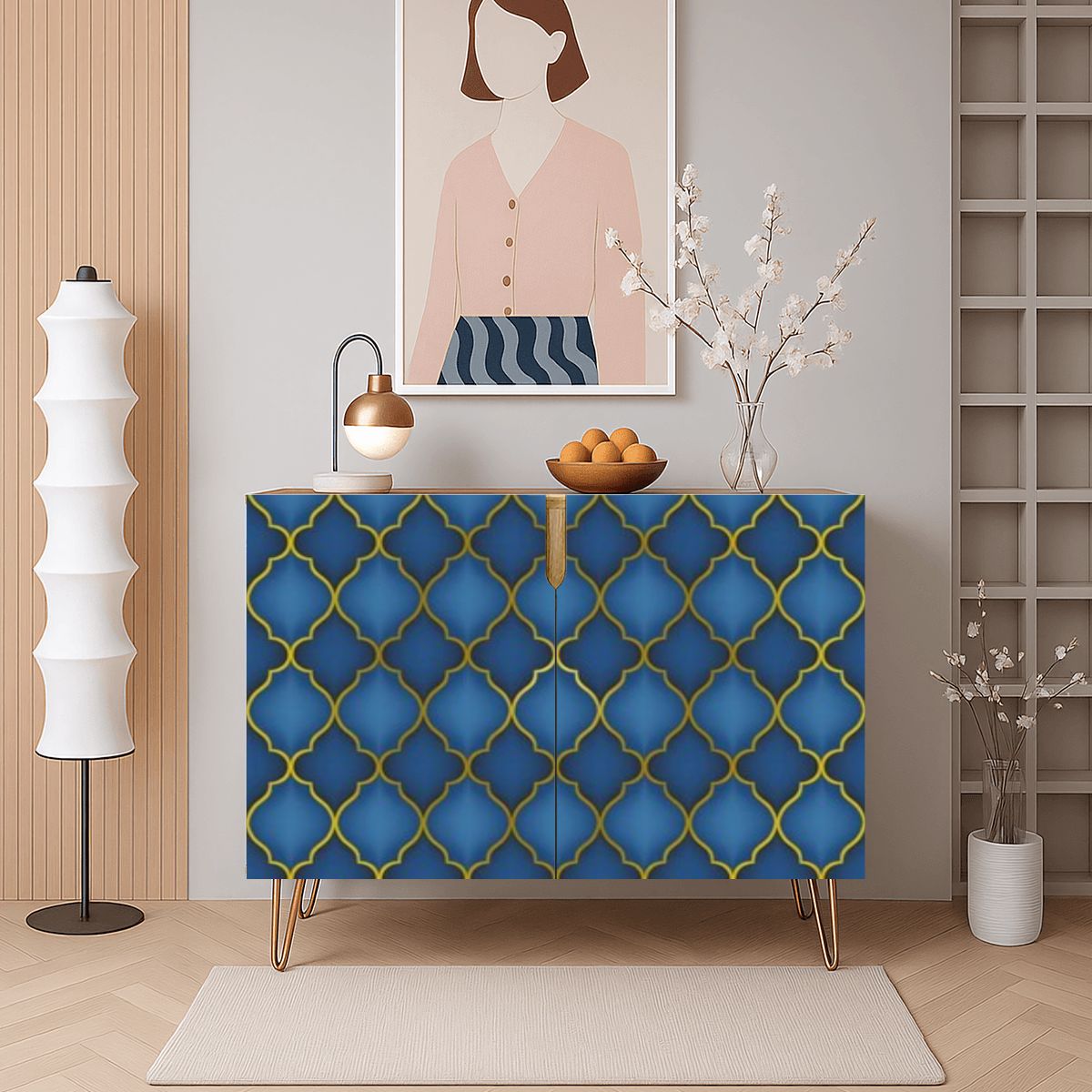 Exclusive Designs- Wooden Storage Cabinet