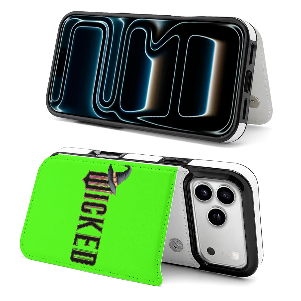 “Exclusive Wicked iPhone 17 Case – Magical Protection with Card Slot Design” Mobile Phone Case for Apple iPhone 17 Series TPU