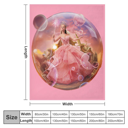 “Exclusive WICKED Flannel Blanket – Ultra‑Soft Magic in Multiple Designs & Sizes”