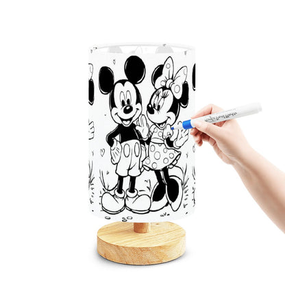 COLORABLE LAMPS-DIY Paintable Table Lamp -FUN FOR KIDS & ALL AGES!