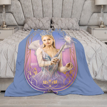 “Exclusive WICKED Flannel Blanket – Ultra‑Soft Magic in Multiple Designs & Sizes”