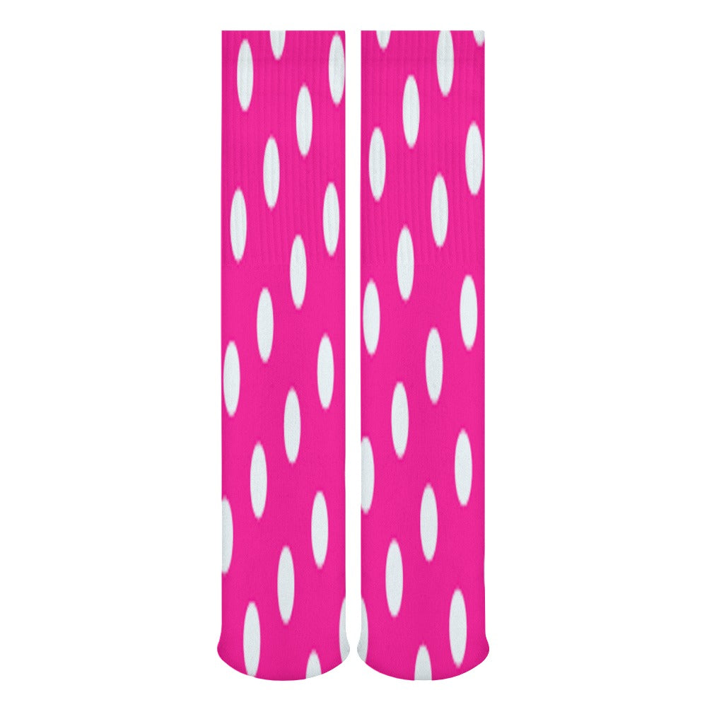 The Viral - POLKA DOT BREATHABLE STOCKINGS — PACK OF 5 (SAME PATTERN)
