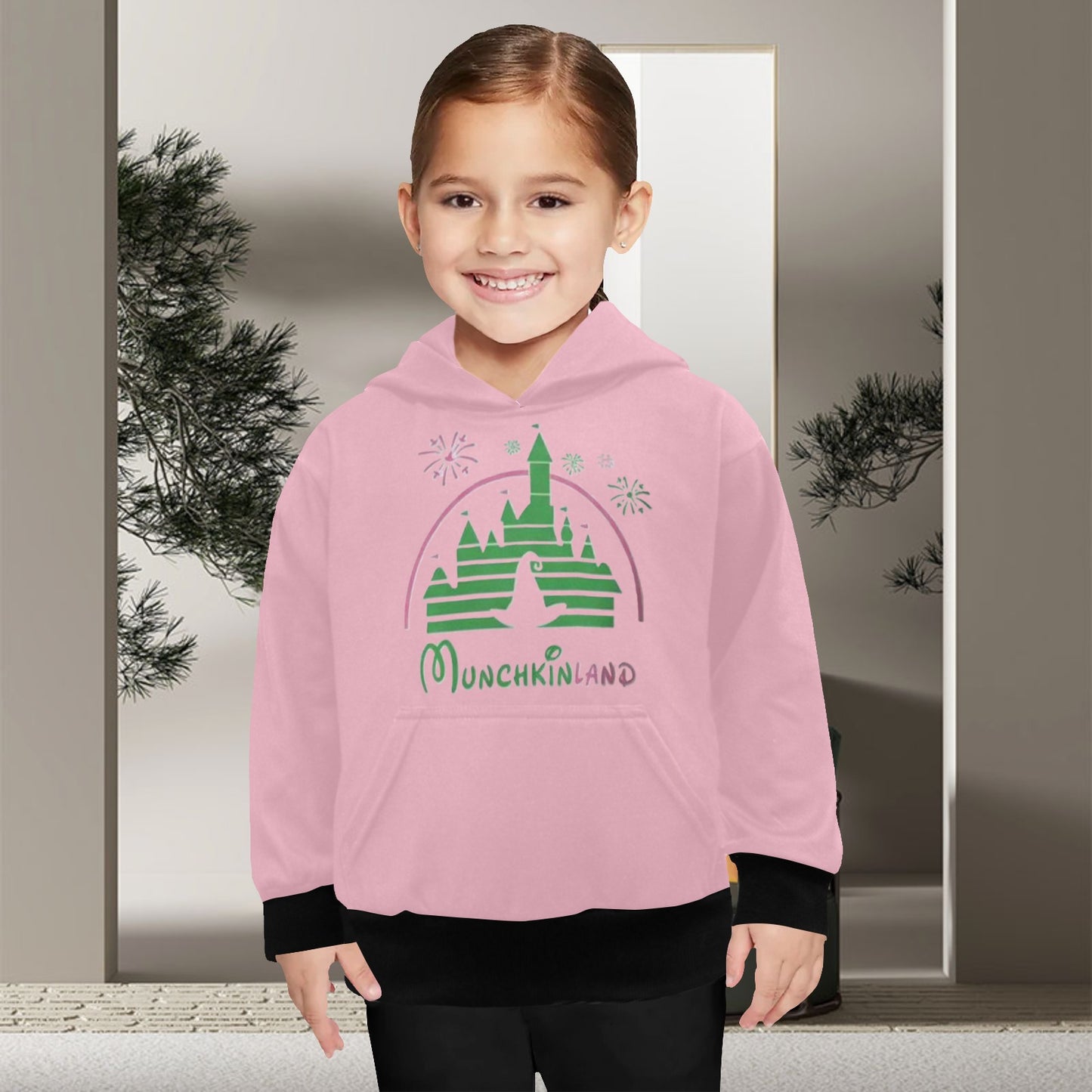 EXCLUSIVE DESIGNS: WICKED - Munchkinland - Little Girls' Long Sleeve Hoodie