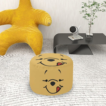 Pooh Bear Ottoman - Round Pouf Ottoman