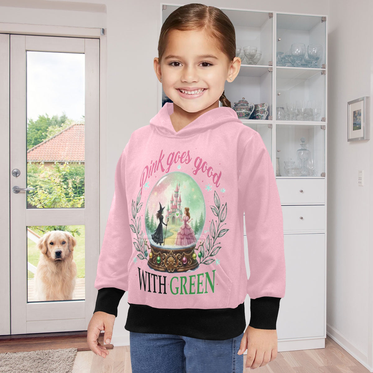 EXCLUSIVE DESIGNS: WICKED -  Little Girls' Long Sleeve Hoodie