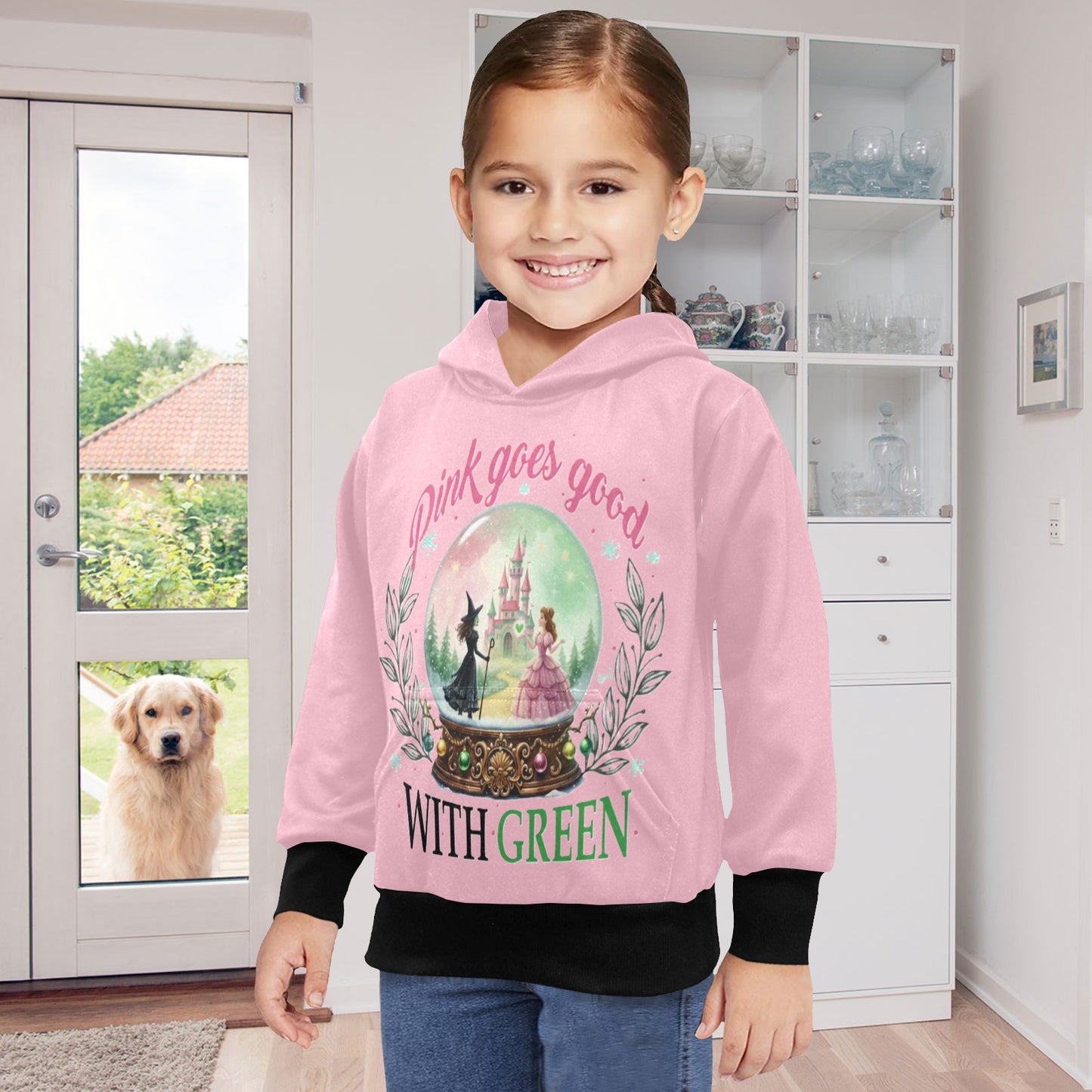 EXCLUSIVE DESIGNS: WICKED -  Little Girls' Long Sleeve Hoodie