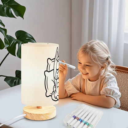 THE Colorable/Paintable Lamp -DIY Paintable Table Lamp