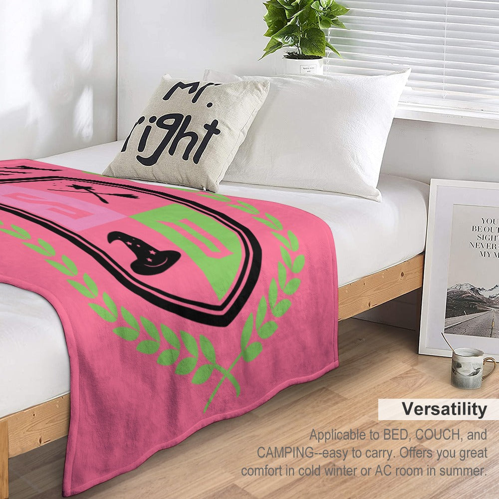 “Exclusive Wicked Flannel Blanket – Ultra‑Soft Magic in Multiple Designs & Sizes”