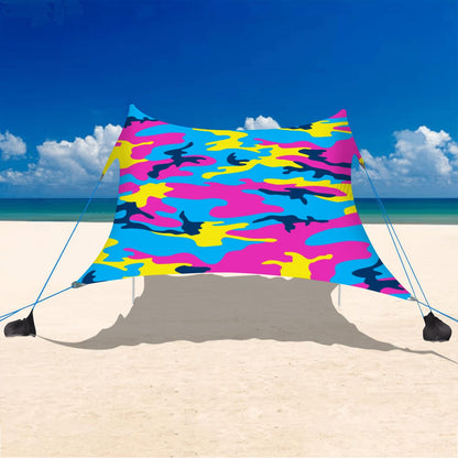 Camo Design Beach Canopy