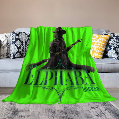“Exclusive WICKED Flannel Blanket – Ultra‑Soft Magic in Multiple Designs & Sizes”