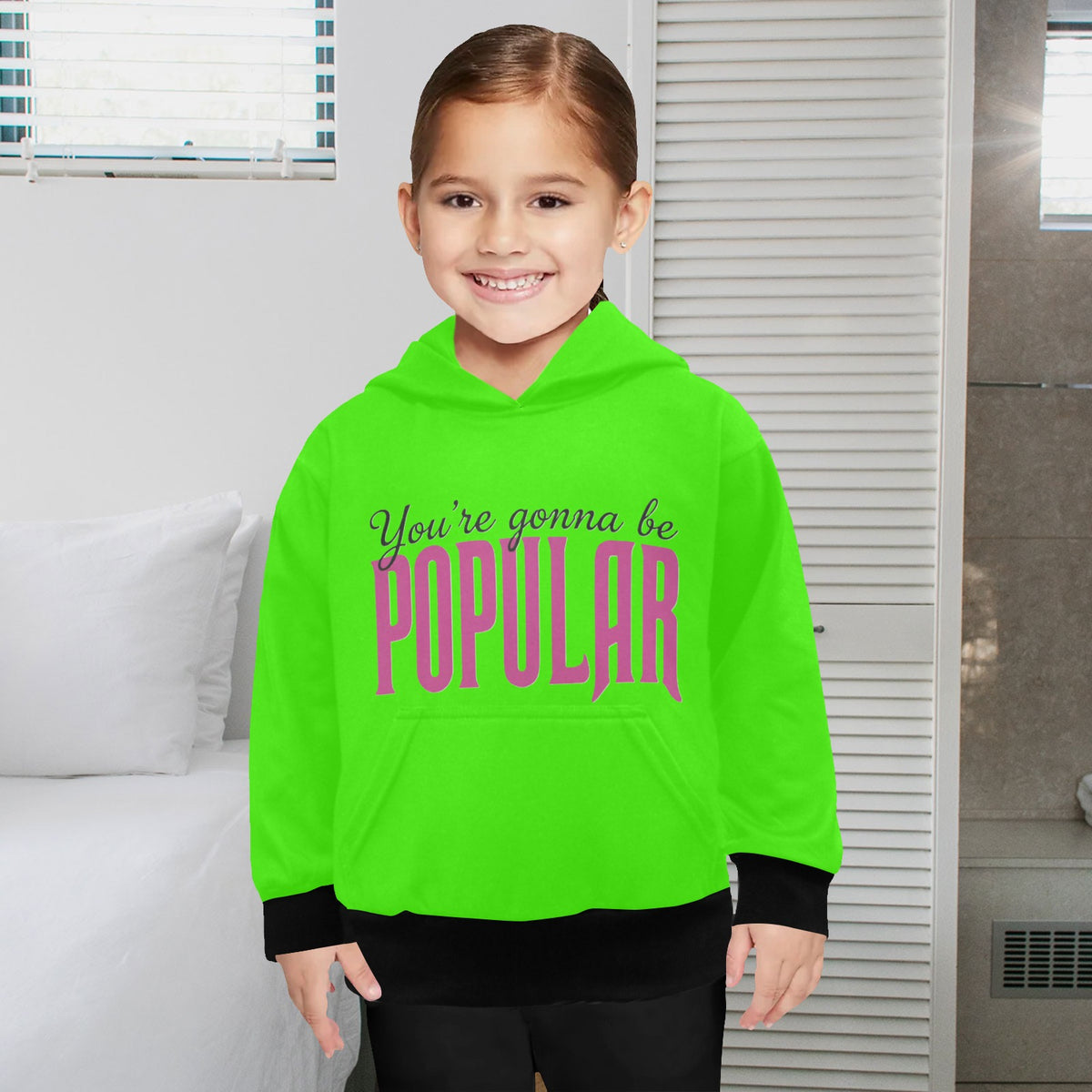 EXCLUSIVE DESIGNS: WICKED -  Little Girls' Long Sleeve Hoodie