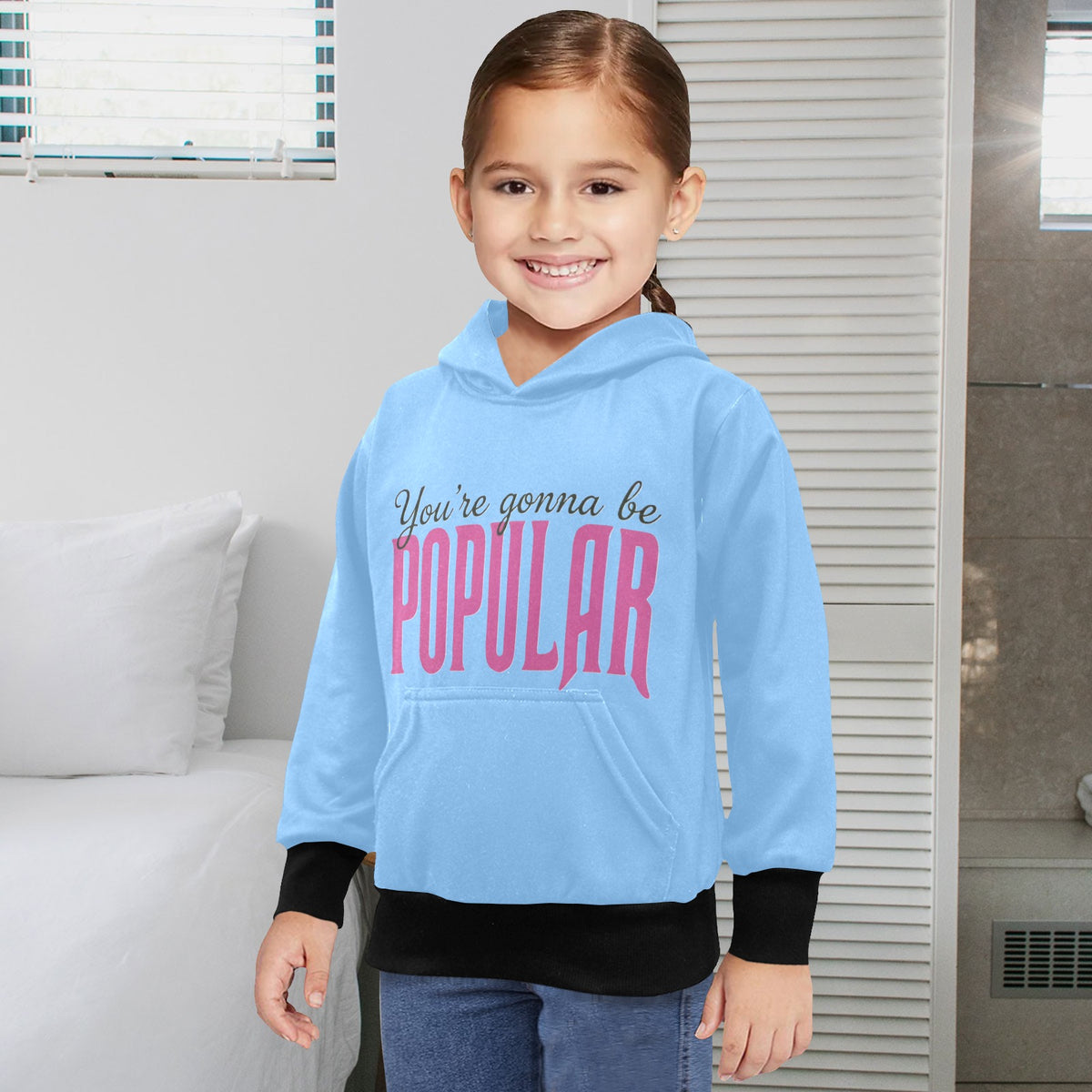 EXCLUSIVE DESIGNS: WICKED -  Little Girls' Long Sleeve Hoodie
