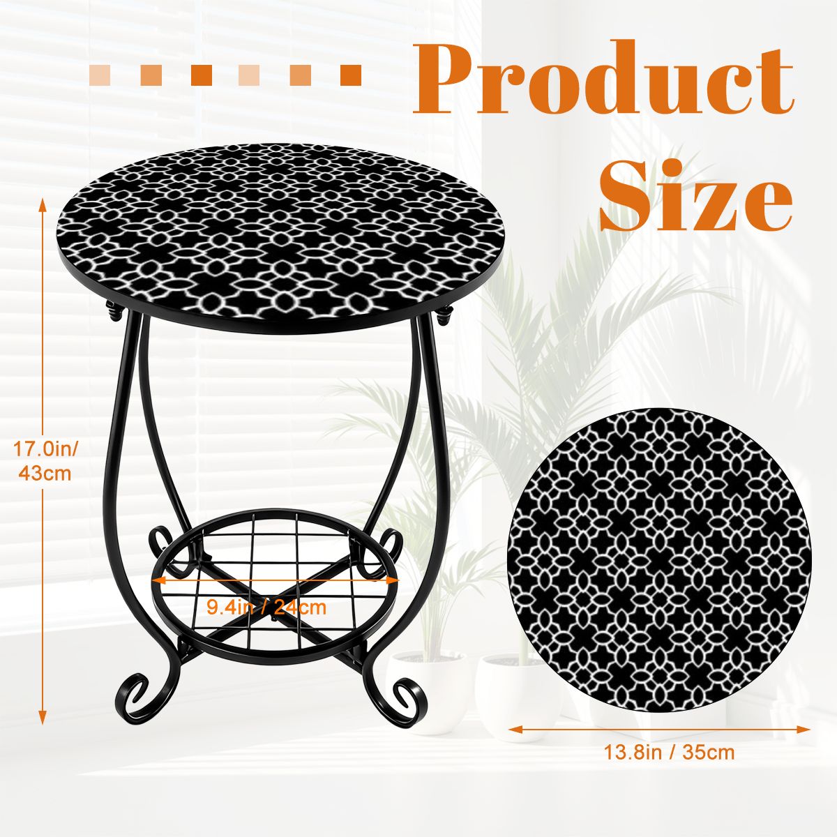 Exclusive Designs - Outdoor Side Table