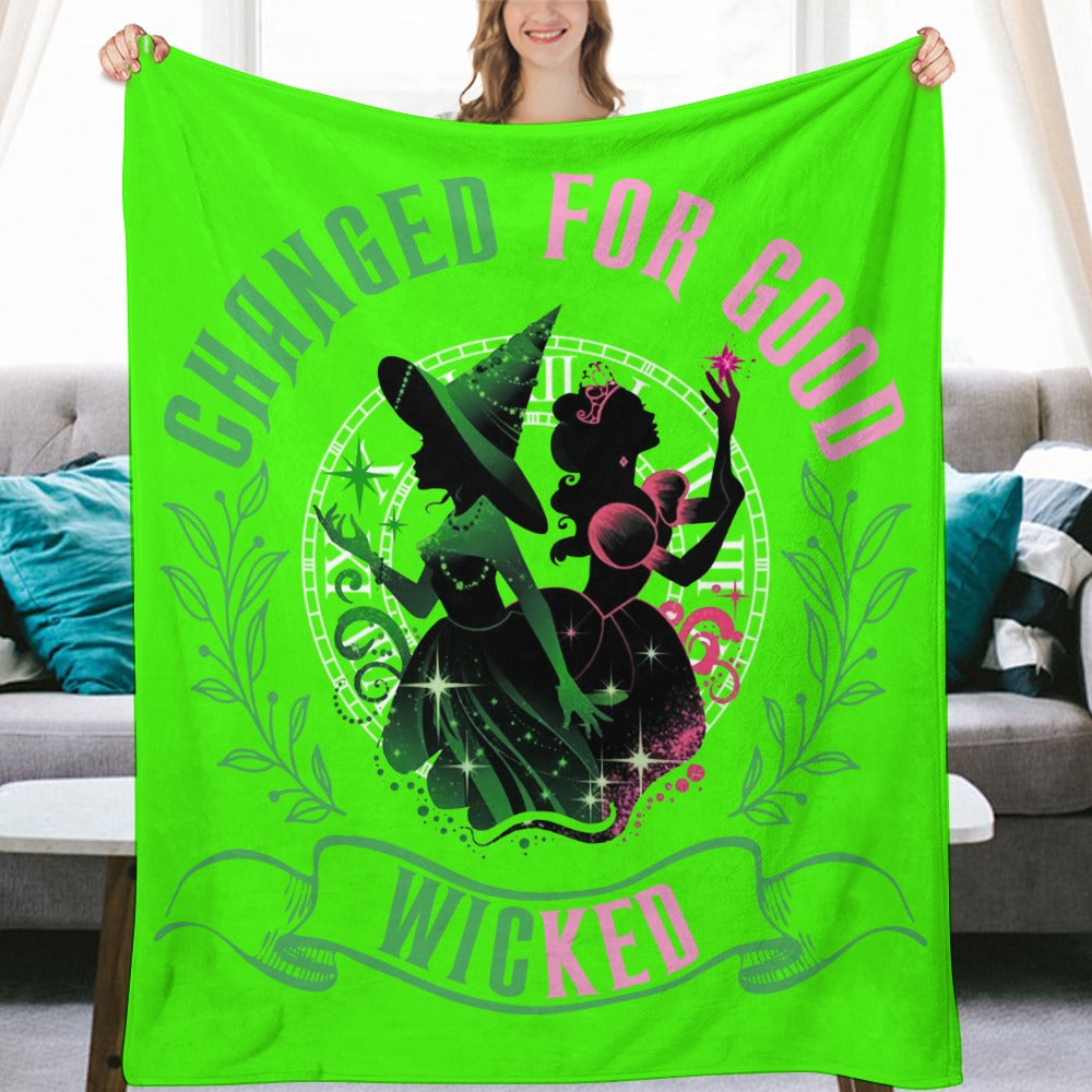 “Exclusive Wicked Flannel Blanket – Ultra‑Soft Magic in Multiple Designs & Sizes”