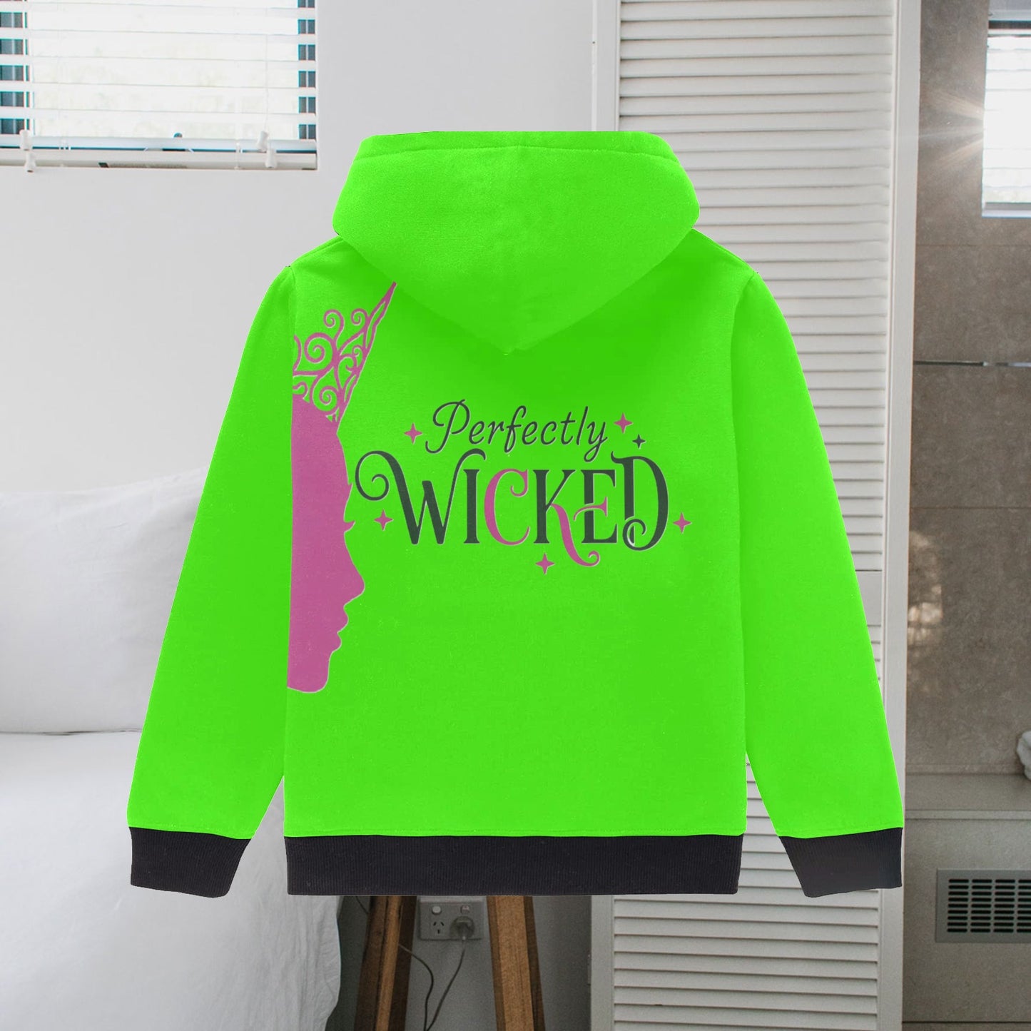 EXCLUSIVE DESIGNS: WICKED -  Little Girls' Long Sleeve Hoodie