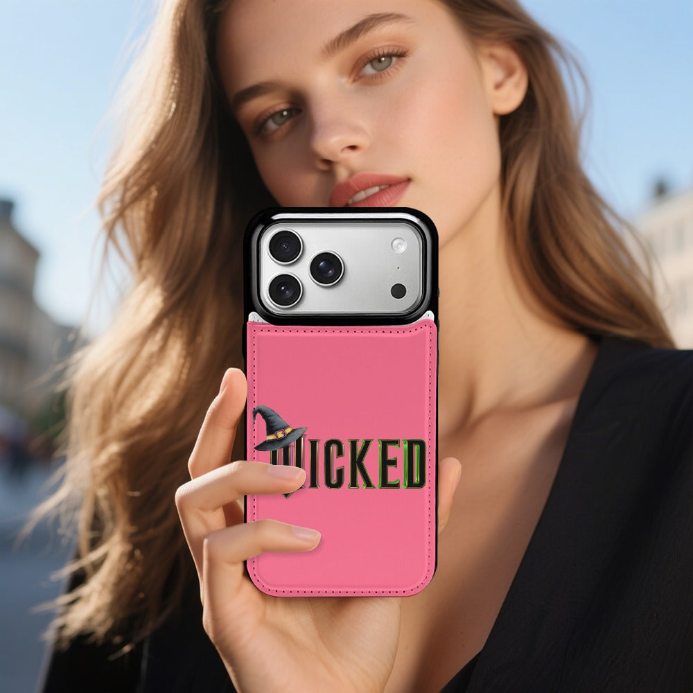 “Exclusive Wicked iPhone 17 Case – Magical Protection with Card Slot Design” Mobile Phone Case for Apple iPhone 17 Series TPU