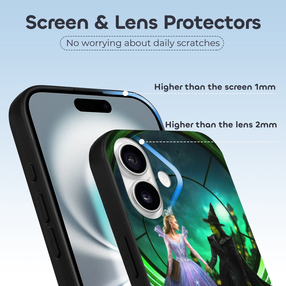 “Exclusive Wicked iPhone 16 Case – Sleek TPU Protection with Magical Flair” Case for iPhone 16 Series
