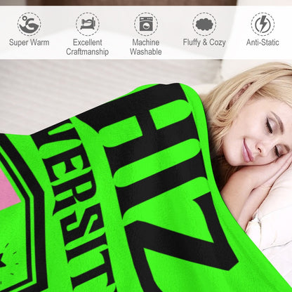 “Exclusive Wicked Flannel Blanket – Ultra‑Soft Magic in Multiple Designs & Sizes”