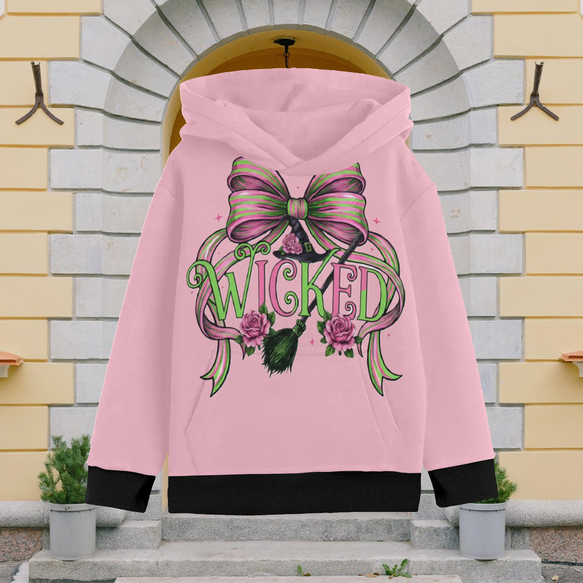 EXCLUSIVE DESIGNS: WICKED - Little Girls' Long Sleeve Hoodies