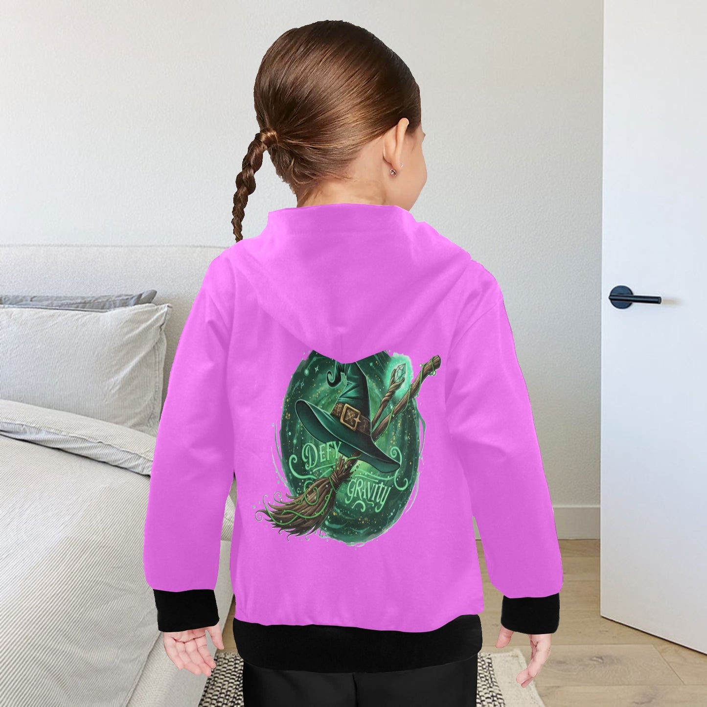 EXCLUSIVE DESIGNS: WICKED -  Little Girls' Long Sleeve Hoodie