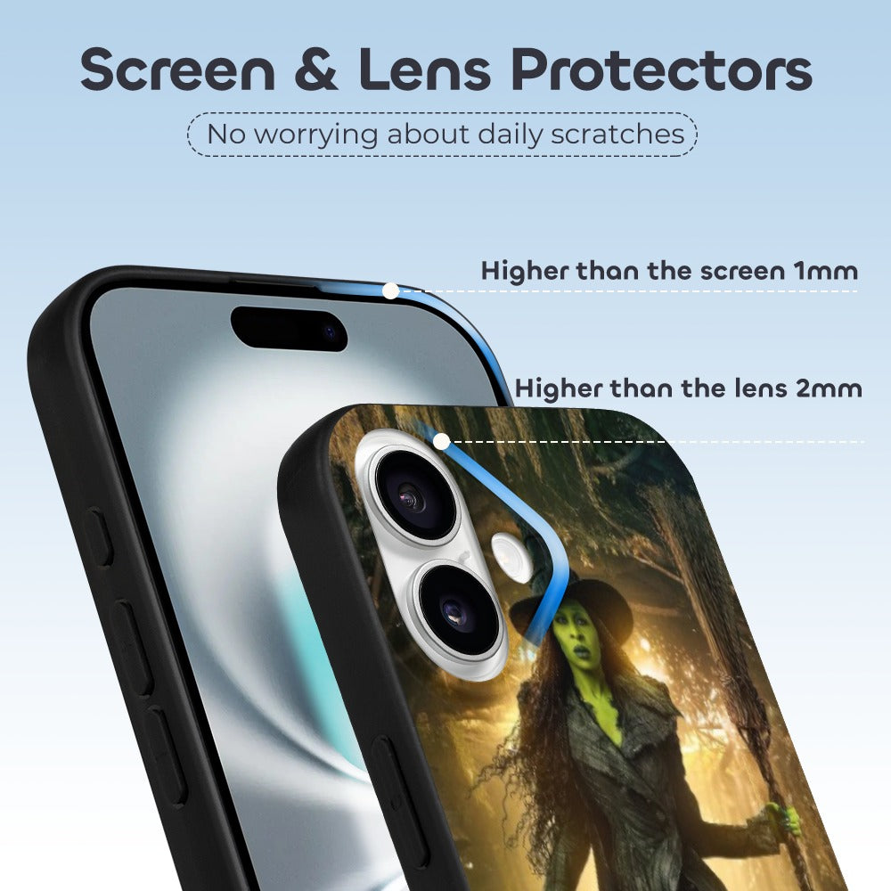 “Exclusive Wicked iPhone 16 Case – Sleek TPU Protection with Magical Flair” Case for iPhone 16 Series