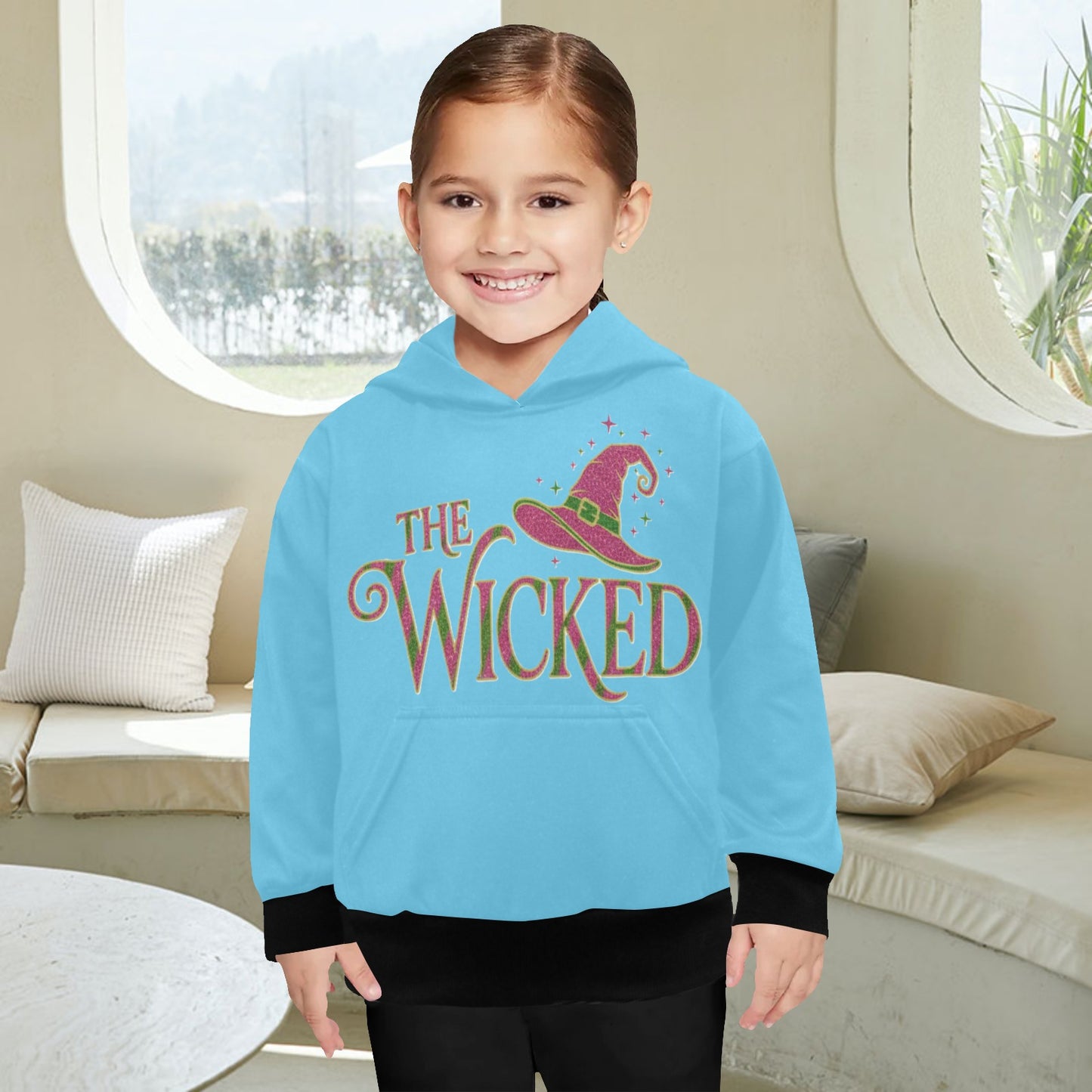 EXCLUSIVE DESIGNS: WICKED - Little Girls' Long Sleeve Hoodies