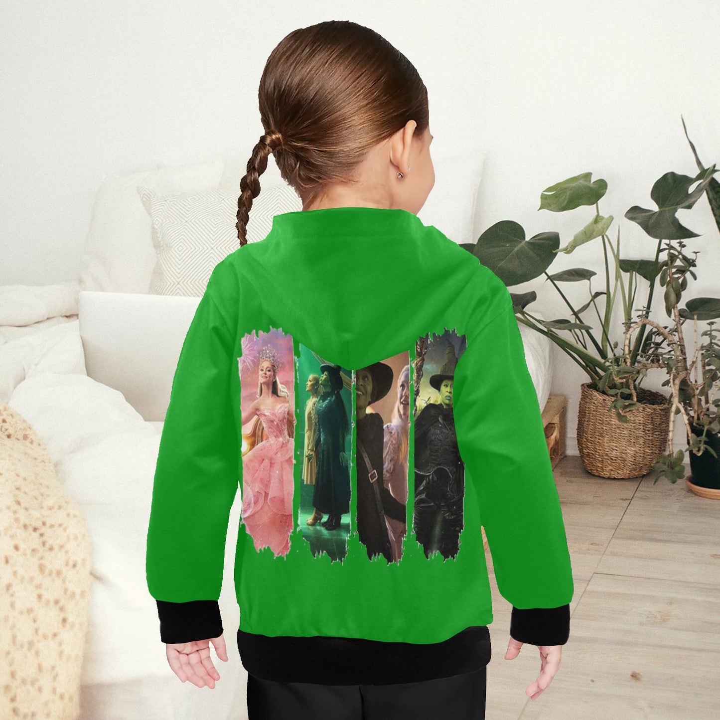 EXCLUSIVE DESIGNS: WICKED - Little Girls' Long Sleeve Hoodies