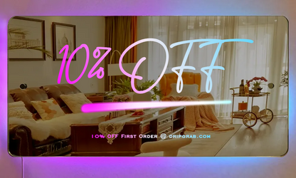 Hot Viral Personalised/Customize Name Mirror - Light Up Mirror. Vanity Mirror- Trending Gift Ideas