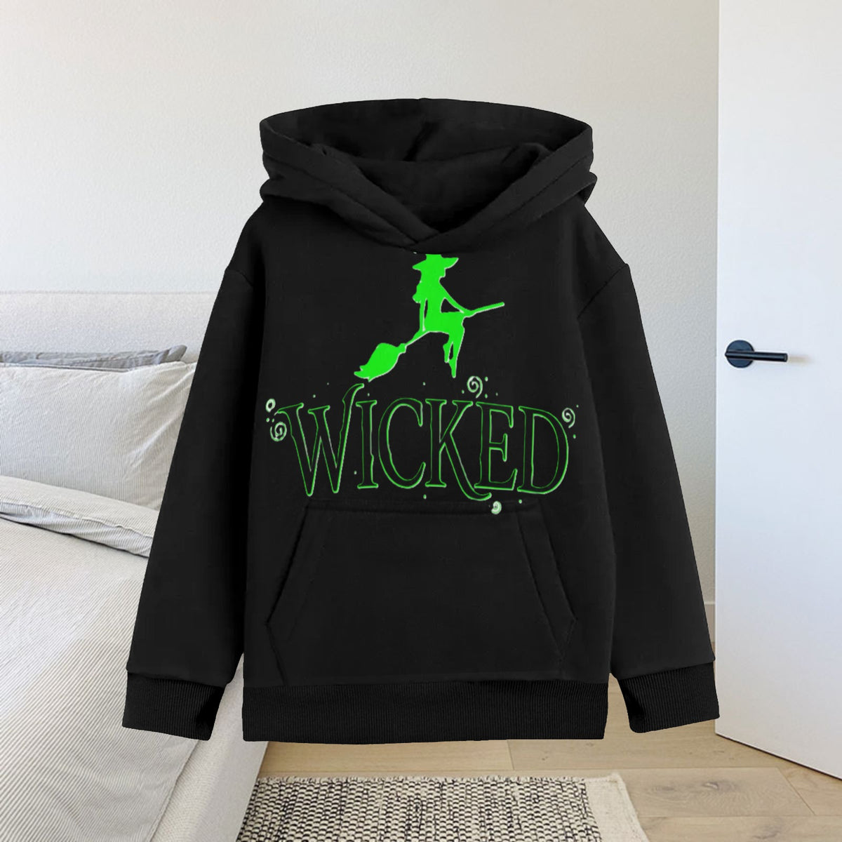 EXCLUSIVE DESIGNS: WICKED -  Little Girls' Long Sleeve Hoodie