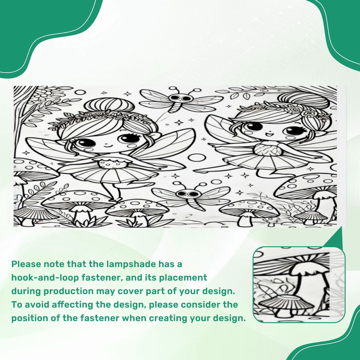 Kid's Colorable Lamp Set- DIY Paintable/Colorable Table Lamp