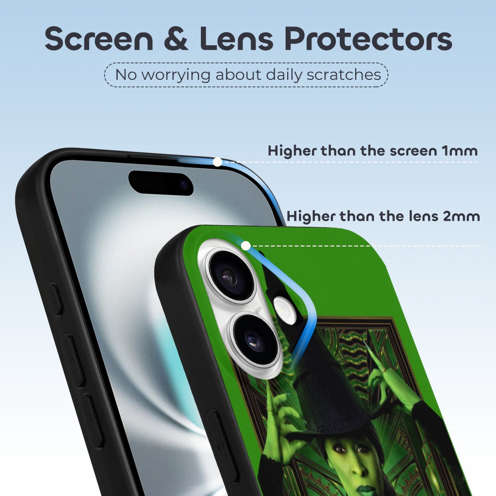 “Exclusive Wicked iPhone 16 Case – Sleek TPU Protection with Magical Flair” Case for iPhone 16 Series