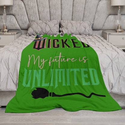 “Exclusive Wicked Flannel Blanket – Ultra‑Soft Magic in Multiple Designs & Sizes”