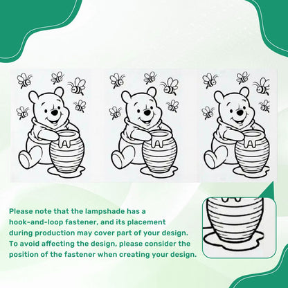 Kids Love Them! The Colorable/Paintable Lamps-DIY Paintable Table Lamp