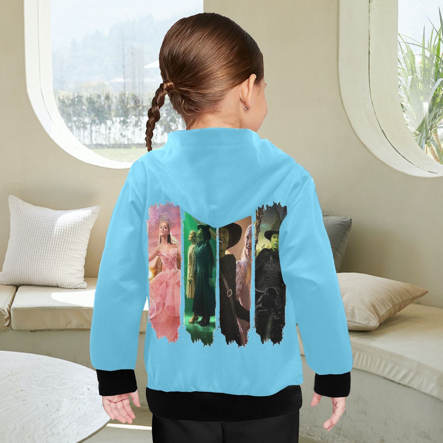 EXCLUSIVE DESIGNS: WICKED - Little Girls' Long Sleeve Hoodies