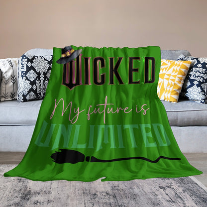 “Exclusive Wicked Flannel Blanket – Ultra‑Soft Magic in Multiple Designs & Sizes”