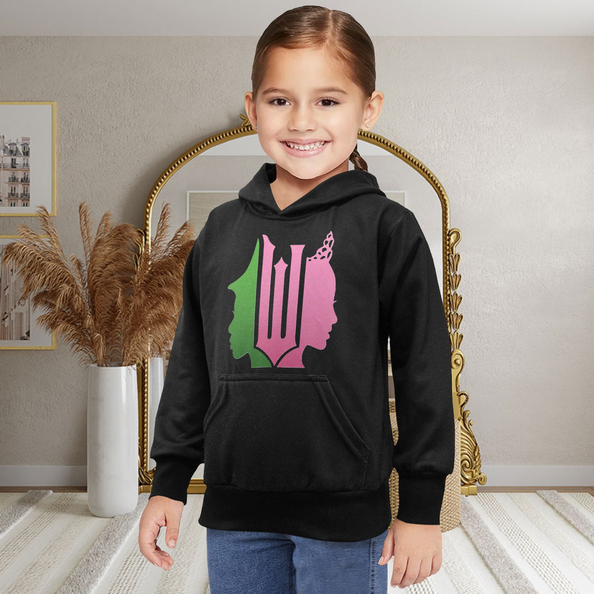EXCLUSIVE DESIGNS: WICKED - Little Girls' Long Sleeve Hoodies