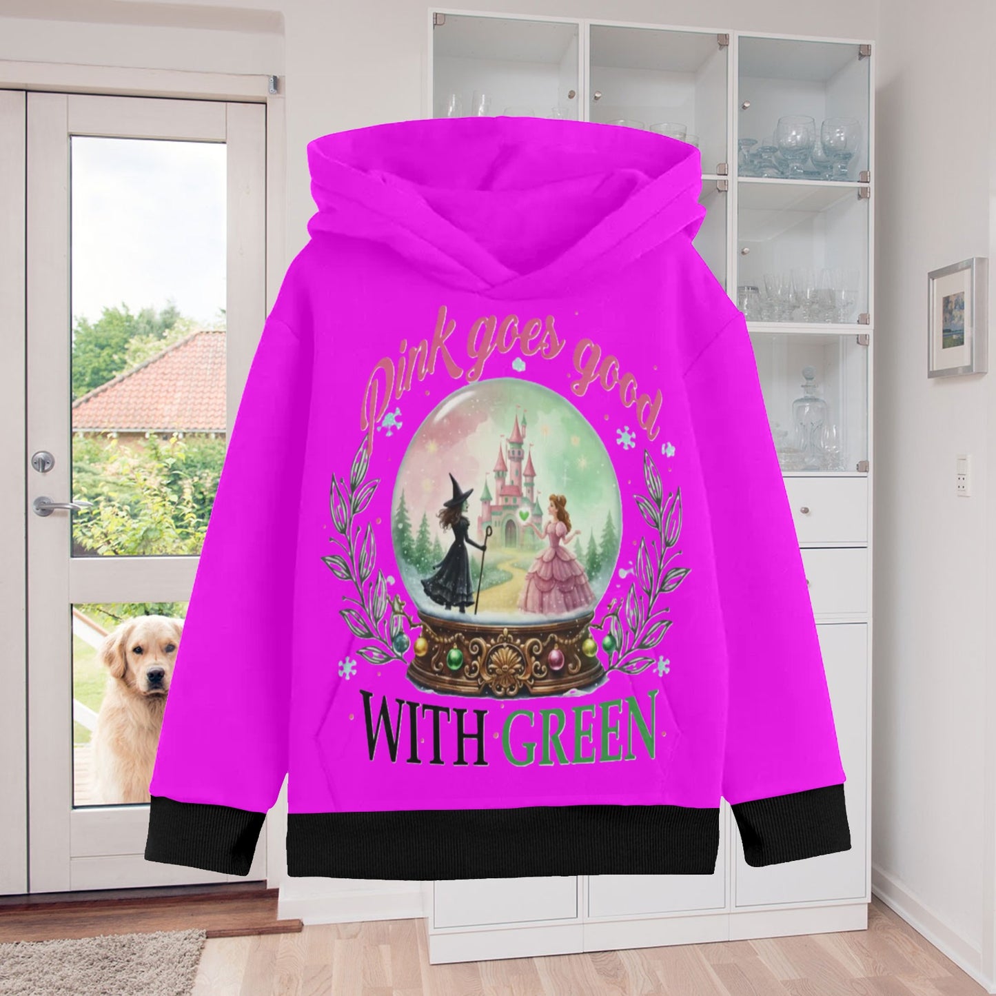 EXCLUSIVE DESIGNS: WICKED -  Little Girls' Long Sleeve Hoodie