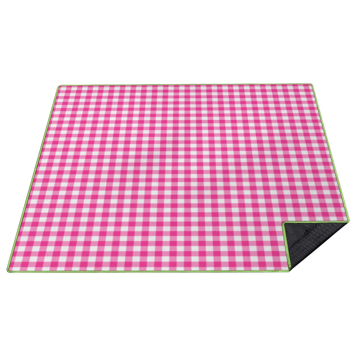 Outdoor Beach/Picnic Blanket (Checker Pink)
