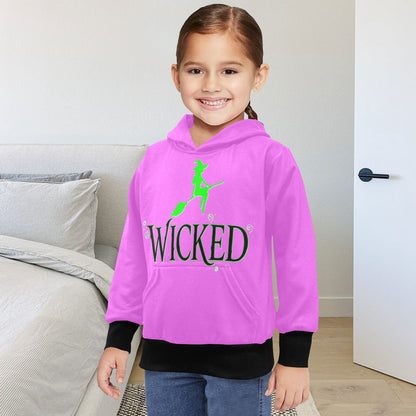 EXCLUSIVE DESIGNS: WICKED -  Little Girls' Long Sleeve Hoodie